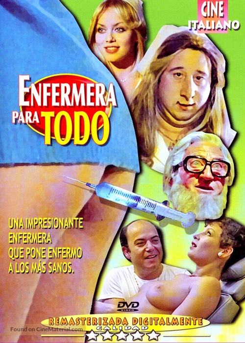 L&#039;infermiera di notte - Spanish DVD movie cover