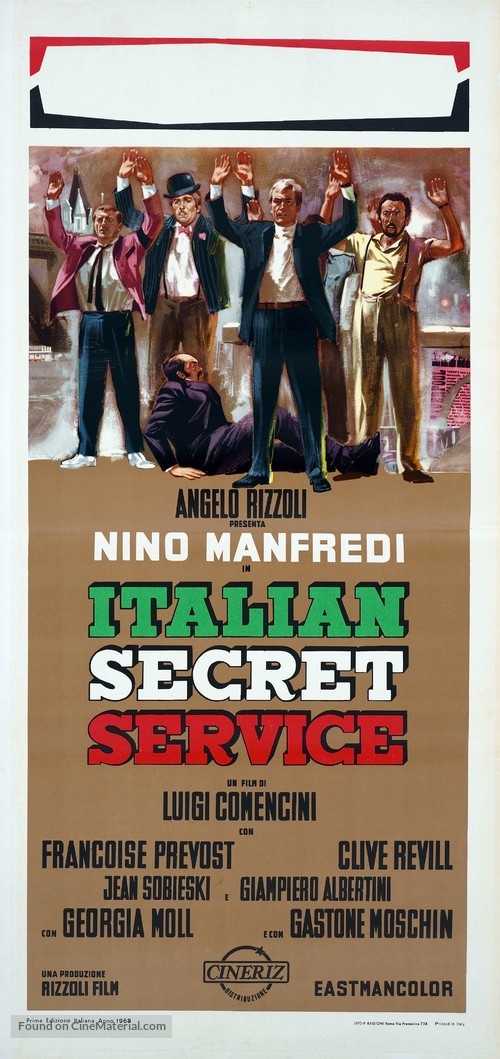 Italian Secret Service - Italian Movie Poster