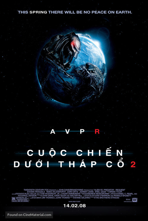 AVPR: Aliens vs Predator - Requiem - Vietnamese Movie Poster