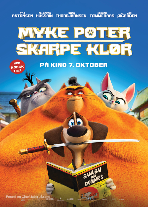 Paws of Fury: The Legend of Hank - Norwegian Movie Poster