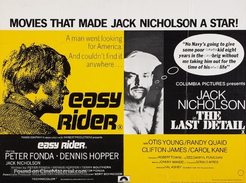 Easy Rider - British Combo movie poster