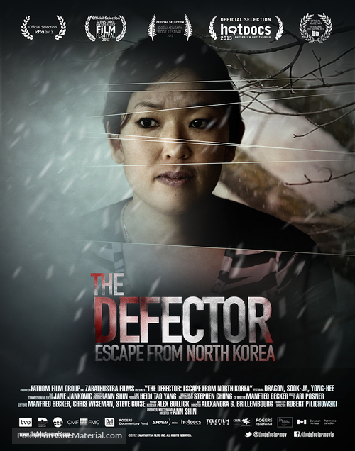 The Defector: Escape from North Korea - Canadian Movie Poster