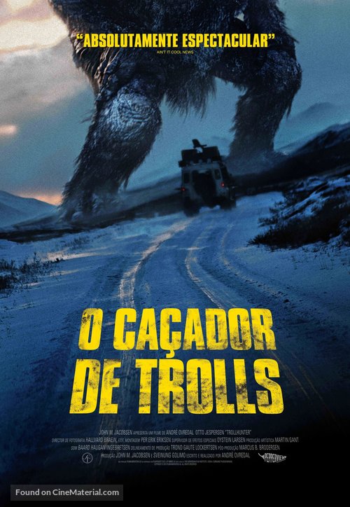 Trolljegeren - Portuguese Movie Poster