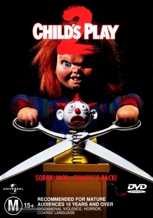 Child&#039;s Play 2 - Australian DVD movie cover