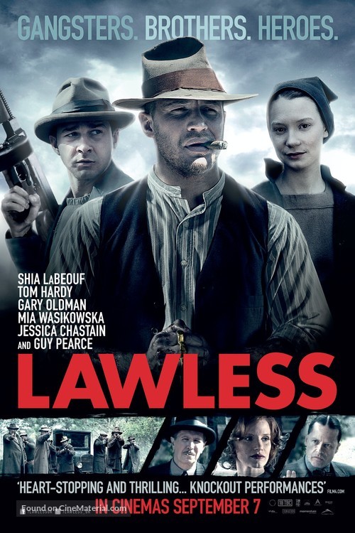Lawless - British Movie Poster