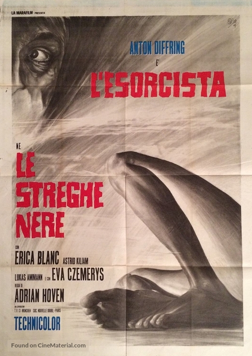 Hexen gesch&auml;ndet und zu Tode gequ&auml;lt - Italian Movie Poster