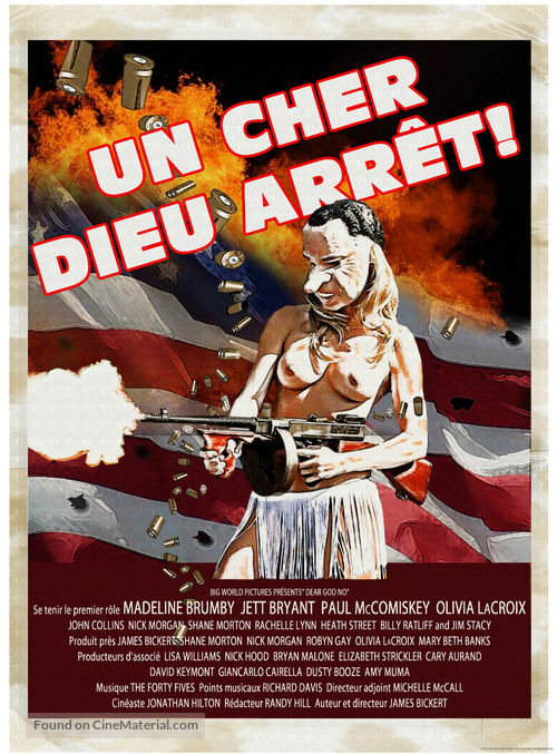 Dear God No! - French Movie Poster