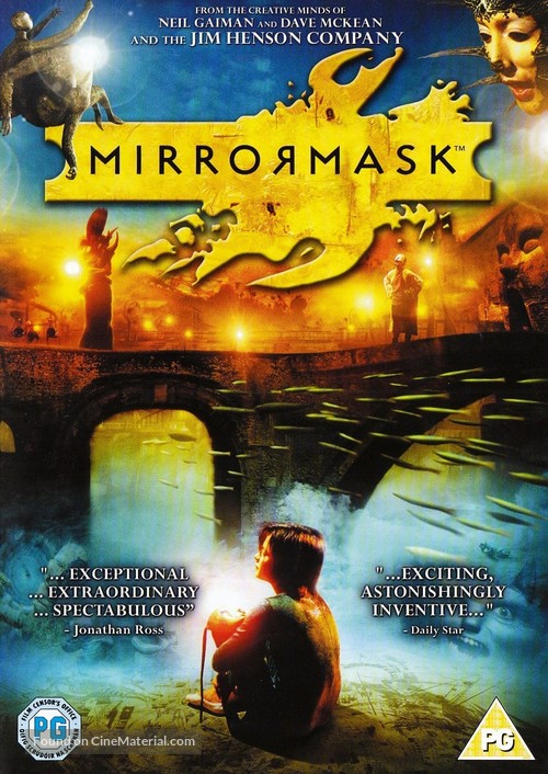 Mirrormask - British DVD movie cover