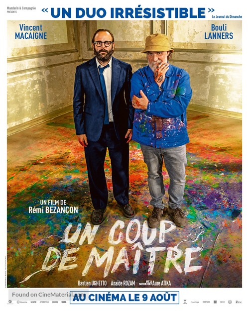 Un coup de ma&icirc;tre - French Movie Poster