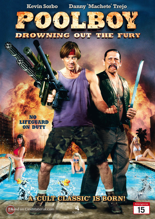 Poolboy: Drowning Out the Fury - Danish DVD movie cover