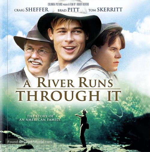 A River Runs Through It - Blu-Ray movie cover