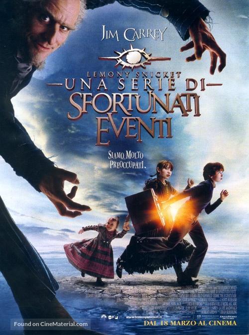 Lemony Snicket&#039;s A Series of Unfortunate Events - Italian Movie Poster