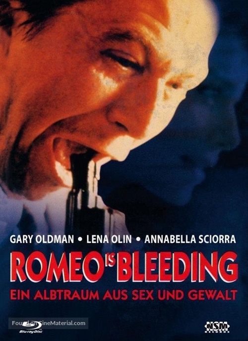 Romeo Is Bleeding - Austrian Blu-Ray movie cover