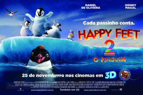 Happy Feet Two - Brazilian Movie Poster