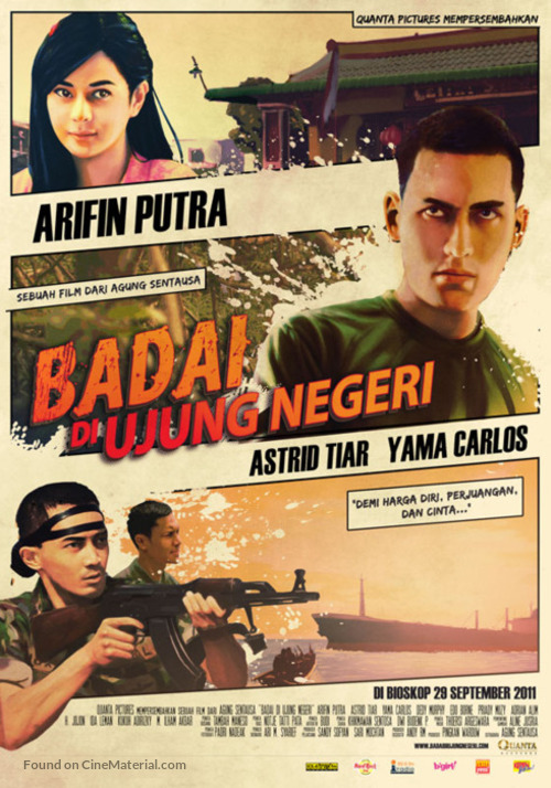 Badai di Ujung Negeri - Indonesian Movie Poster