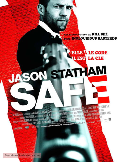 Safe - Belgian Movie Poster