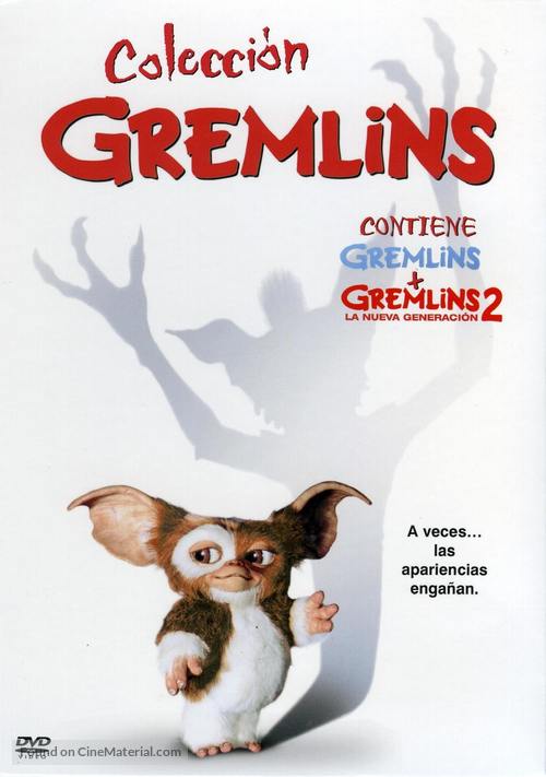 Gremlins - Spanish DVD movie cover