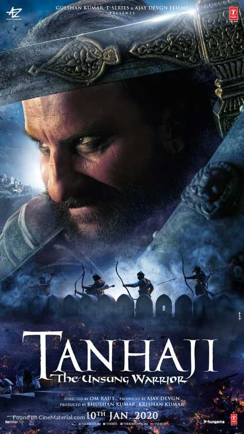 Taanaji: The Unsung Warrior - Indian Movie Poster