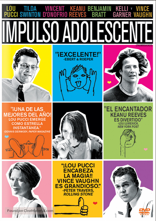 Thumbsucker - Argentinian poster