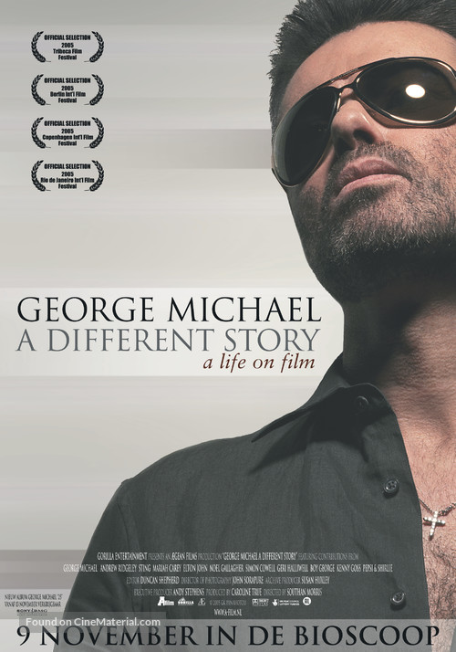 George Michael: A Different Story - Dutch Movie Poster