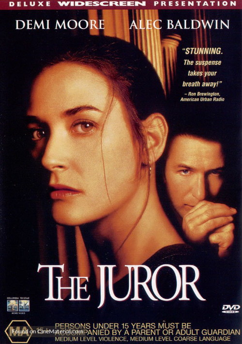 The Juror - Australian DVD movie cover