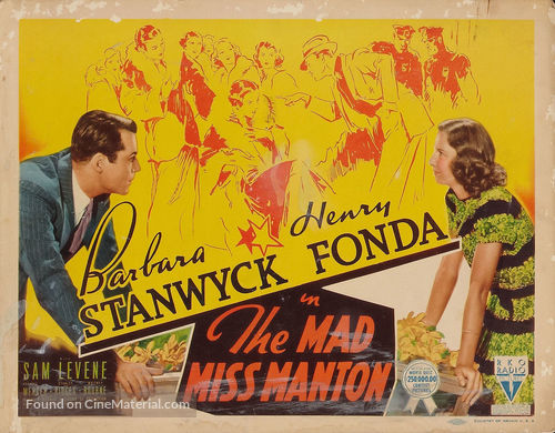 The Mad Miss Manton - Movie Poster