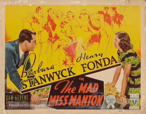 The Mad Miss Manton - Movie Poster