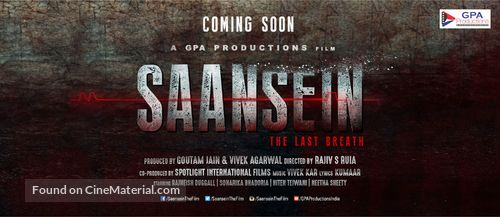 Saansein: The Last Breath - Indian Movie Poster