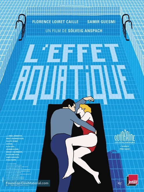 L&#039;effet aquatique - French Movie Poster