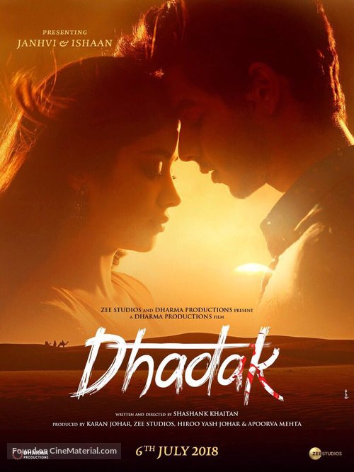 Dhadak - Indian Movie Poster