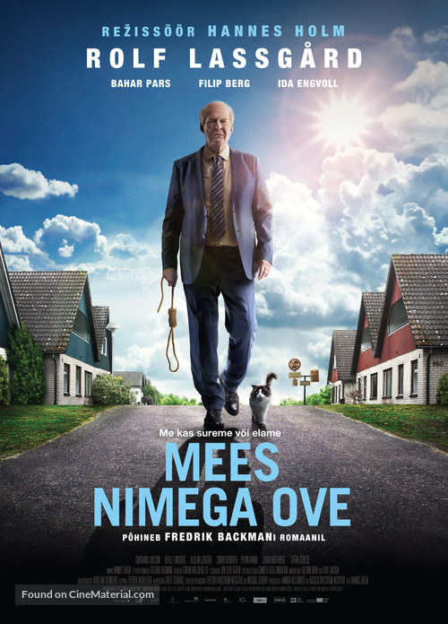 En man som heter Ove - Estonian Movie Poster