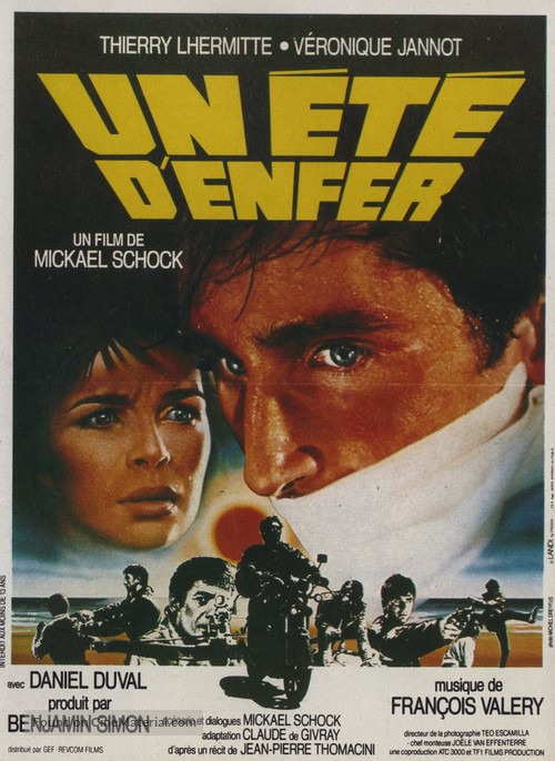 Un &eacute;t&eacute; d&#039;enfer - French Movie Poster