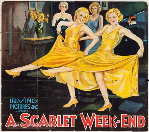 A Scarlet Week-End - Movie Poster