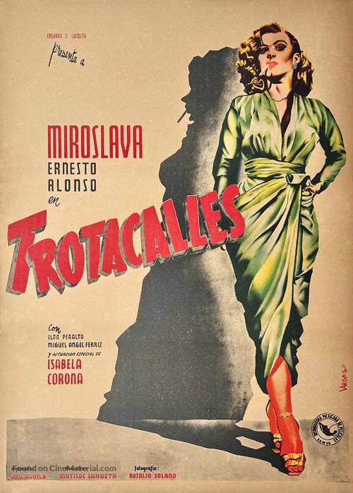 Trotacalles - Mexican Movie Poster