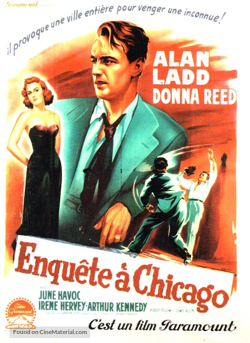 Chicago Deadline - French Movie Poster