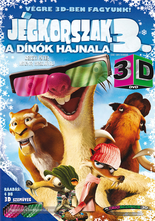 Ice Age: Dawn of the Dinosaurs - Hungarian Movie Cover