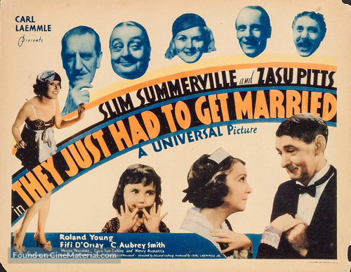 They Just Had to Get Married - Movie Poster