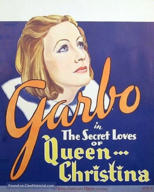 Queen Christina - Movie Poster