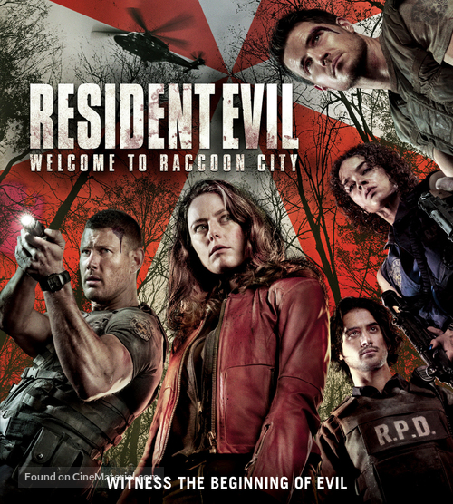 Resident Evil: Welcome to Raccoon City - Movie Cover