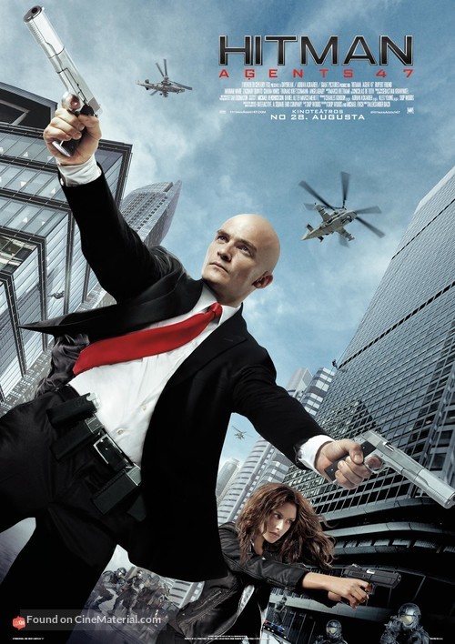 Hitman: Agent 47 - Latvian Movie Poster
