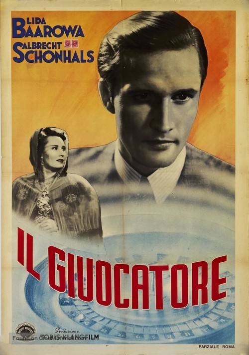 Der Spieler - Italian Movie Poster