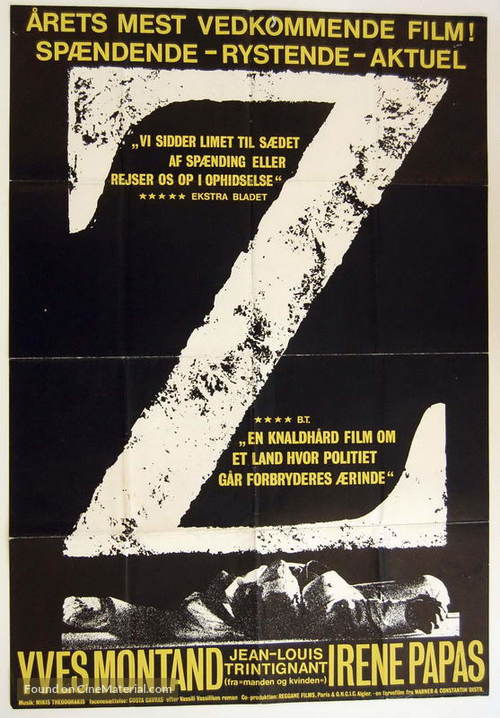 Z - Danish Movie Poster