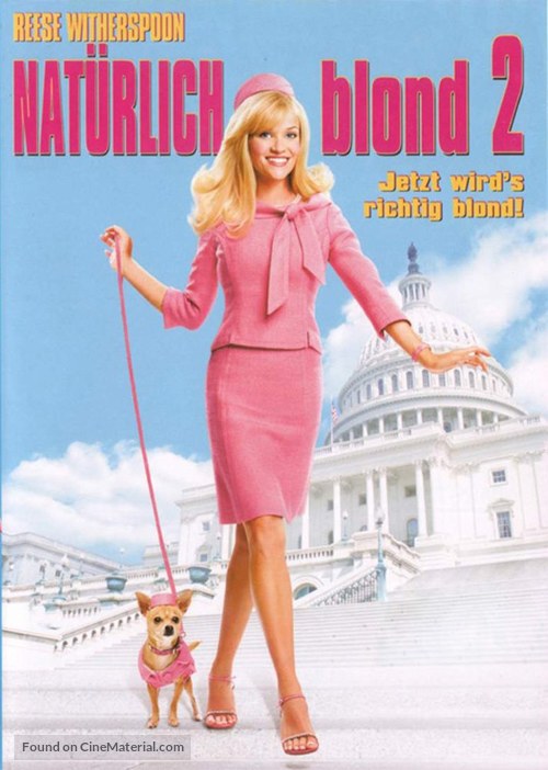 Legally Blonde 2: Red, White &amp; Blonde - German Movie Cover