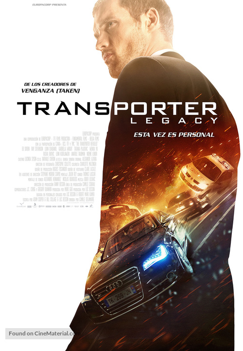 The Transporter Refueled - Spanish Movie Poster