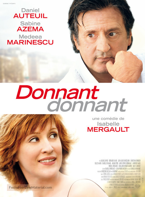 Donnant, Donnant - French Movie Poster