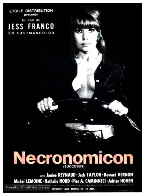 Necronomicon - Getr&auml;umte S&uuml;nden - French Movie Poster