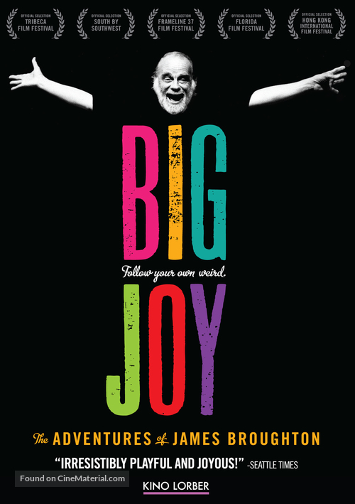 Big Joy: The Adventures of James Broughton - DVD movie cover