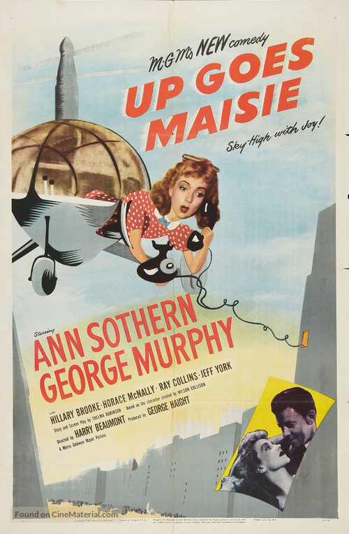 Up Goes Maisie - Movie Poster