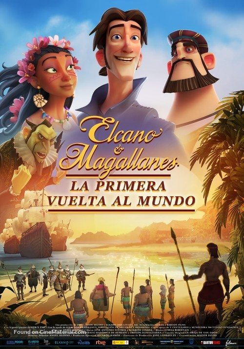 Elcano y Magallanes. La primera vuelta al mundo - Spanish Movie Poster