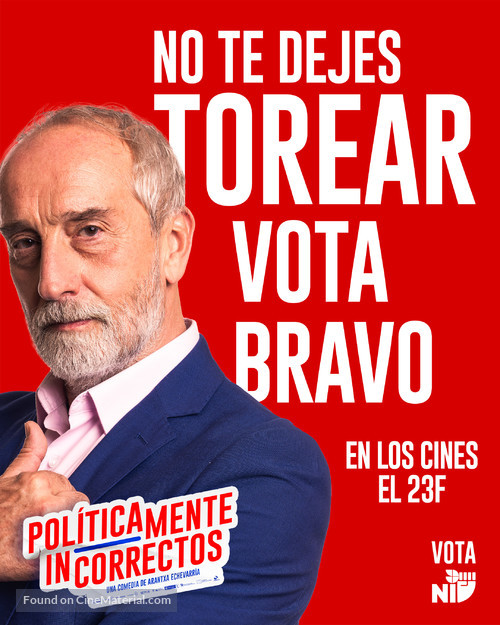 Pol&iacute;ticamente incorrectos - Spanish Movie Poster